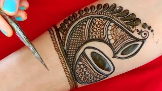 Simple Dulhan Mehndi Designs Bridal Mehandi Easy Mehendi Traditional Mendini [upl. by Pollie]