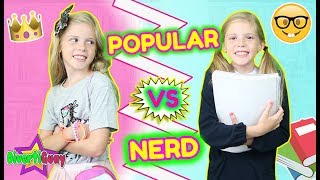 ¡POPULAR VS NERD EN LA ESCUELA REGRESO A CLASES DIVERTIGUAY [upl. by Eirtemed]