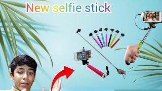 my new selfie stick 😍 review for selfie stick full detail 👍 [upl. by Hillery]