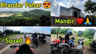 Group Ke Sath Ride Karne Me Bahut Maja Aaya❤️😍  Bhandar Pahar 🩷 [upl. by Countess614]