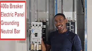 Whats Inside a 400AMP Electrical Panel and Watch Me Install It [upl. by Marylin]