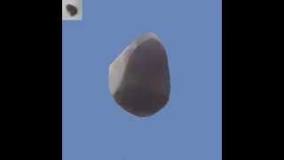 Dark Flight spinning meteorite 7 frames animated [upl. by Alian401]