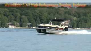 Pontoon Boat Video Avalon and Tahoes Waveglider System [upl. by Burt]