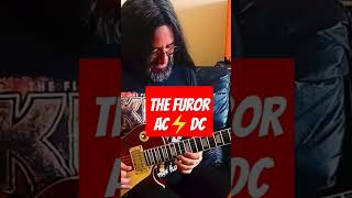 angusyoung great guitar solo over acdc The Furor full version in my channel cover music [upl. by Yelrehs]