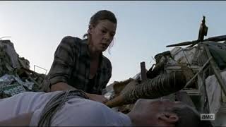 Jadis Nearly Kills Negan With Lucille  The Walking Dead 8x14 [upl. by Nedaj]