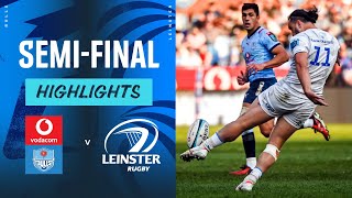 Vodacom Bulls v Leinster  Instant Highlights  Semi Final  URC 202324 [upl. by Ainek347]