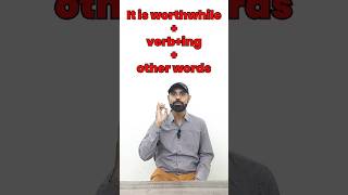 Learn English  It Is Worthwhile spokenenglish englishgrammar englishspeaking [upl. by Silrac]