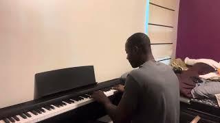 Hotboii  911 First Day Out Piano Cover by Derionte Roby [upl. by Nattirb]