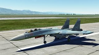 DCS Lái máy bay Su27  hướng dẫn cơ bản [upl. by Nidnarb]