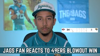 Jaguars Fan Rants on BLOWOUT Loss to 49ers [upl. by Jameson]