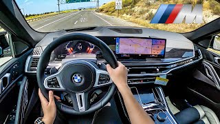 The New 2024 BMW X6 M60i POV Test Drive [upl. by Nileuqcaj]