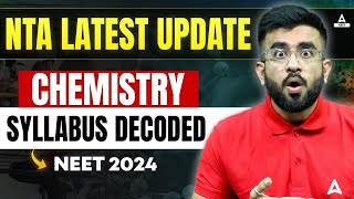 NEET Chemistry 2024 Syllabus Decoded  Must watch ⏰  Nitesh Devnani [upl. by Dierolf]