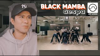 Performer Reacts to Aespa Black Mamba Dance Practice [upl. by Rosner904]