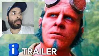 HELLBOY E O HOMEM TORTO REACT DO TRAILER  ANÁLISE [upl. by Dulciana35]