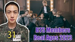 BTS All Members Real Names Birthday And Ages 2023 💗💗 [upl. by Moses]