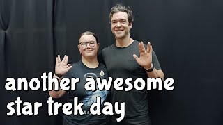 🖖Awesome Moments at a STAR TREK Convention · Panels Selfies More [upl. by Yolanthe]