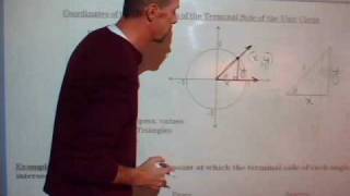 5Unit 8 Lesson 1 Unit Circle  Find Coordinates of Points on Unit Circle 6 minwmv [upl. by Llemaj]