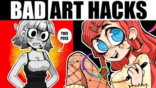 ART SHORTCUTS THAT MAKE YOUR ART WORSE [upl. by Reinnej]