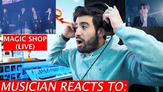 Musician Reacts To Magic Shop Live  BTS [upl. by Nirrac]