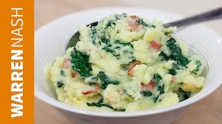 Colcannon Recipe  Tasty Irish Mashed Potato  Recipes by Warren Nash [upl. by Eirbua]