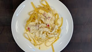 Calabrian Chilie Alfredo ￼Healthy2HogwildFood [upl. by Argent995]