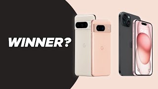 iPhone 15 vs Pixel 8 Can Google WIN [upl. by Wilton]