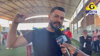 AO LADO DE APOIADORES ALÉQUISON GOMES VICEPREFEITO LANÇA PRÉCANDIDATURA A PREFEITO EM CAPELINHA [upl. by Ree]