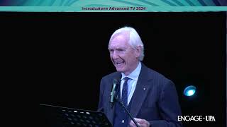 Introduzione Advanced TV 2024 con Lorenzo Sassoli de Bianchi Presidente di Auditel [upl. by Gnim]