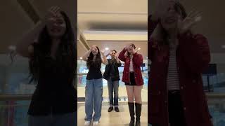 Sophie Omar and Hannah inGalaw Go 🫶😱 TikTok Sophia Reola TeamYeY AppleDance [upl. by Lehcim]