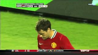 Michael Owen Misses Open Chance vs Barca [upl. by Ttcos627]