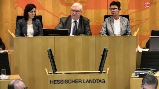 Livestream der Plenarsitzungen des Hessischen Landtags  06022019  03 Plenarsitzung [upl. by Abdu]