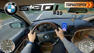 BMW 530i E39 170kW 103 4K60 TEST DRIVE POV – I6 Sound Acceleration amp Engine [upl. by Acissaj844]