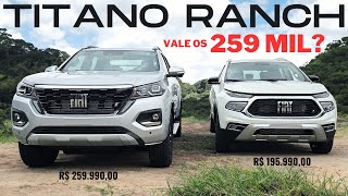 Fiat Titano Ranch 2025 vs Toro Volcano  O confronto das pickups Fiat [upl. by Seko]