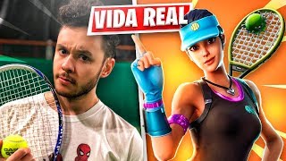 FORTNITE Y TENIS EN LA VIDA REAL  TheGrefg [upl. by Ninos]