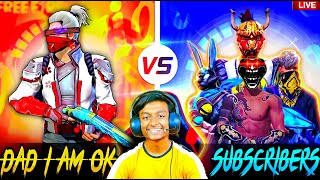 🌿FREE FIRE LIVE🌿 PLAYING 1 VS 6 KHATARNAK😎CUSTOM ROOM GAME PLAY 🎮🎯 ON LIVE  GARENA FREE FIRE [upl. by Stanislaus921]