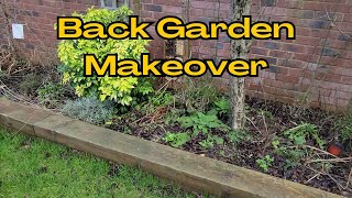 Back Yard Makeover  Transforming my WINTER garden ready for SPRING [upl. by Brady]