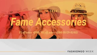 Fame Accessories  FG Week SpringSummer 2024 [upl. by Batty]