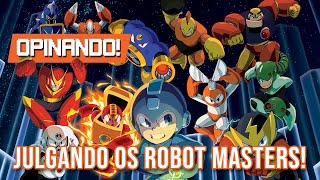 Opinando sobre TODOS OS CHEFES DO MEGA MAN  os Robot Masters [upl. by Adnamar268]