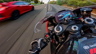 S1000RR “CHILL” RIDE TESTING TOP SPEED [upl. by Imuya]