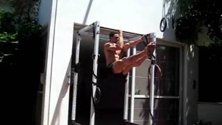 9090 One Arm Iso Chin Up Hang [upl. by Nobile]