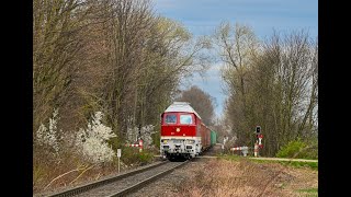 NRE 132 426  Im Einsatz auf der ehem Wismutwerkbahn am Umlauf [upl. by Lairbag]