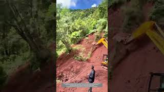 Forest Fire  Prevention Line Digging Process [upl. by Etezzil]