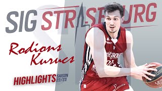 Rodions Kurucs  season 2223 highlights [upl. by Yolanthe391]