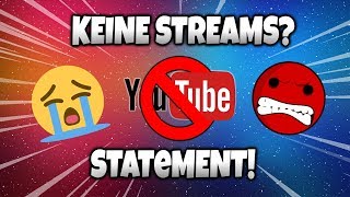 Warum man NICHT auf YOUTUBE Streamen kann  Statement [upl. by Nwahsor]