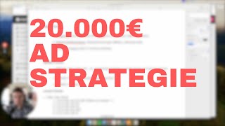 AD Strategie hinter 20000€ Umsatz pro Monat [upl. by Paryavi]