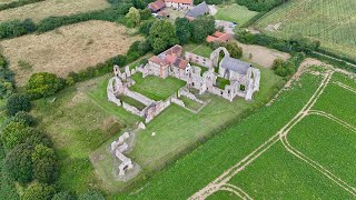 LEISTON ABBEY SUFFOLK DJI AIR 3 [upl. by Mallorie778]