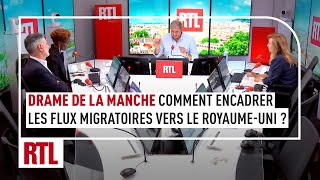 Drame de la Manche  comment encadrer les flux migratoires vers le RoyaumeUni [upl. by Aivataj]