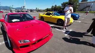 DJI OSUMO ACTION3 ALL AGES CAR LOVER MEETING in室蘭 参加車両 [upl. by Mode871]