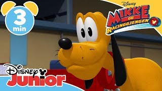 Mikke og Racinggjengen  Pluto og den forsvunne hundevalpen 🐶 Disney Junior Norge [upl. by Oicatsana25]