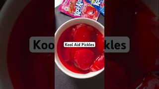 Kool Aid Pickles actually go HARD Try them koolaid pickle [upl. by Elyad]